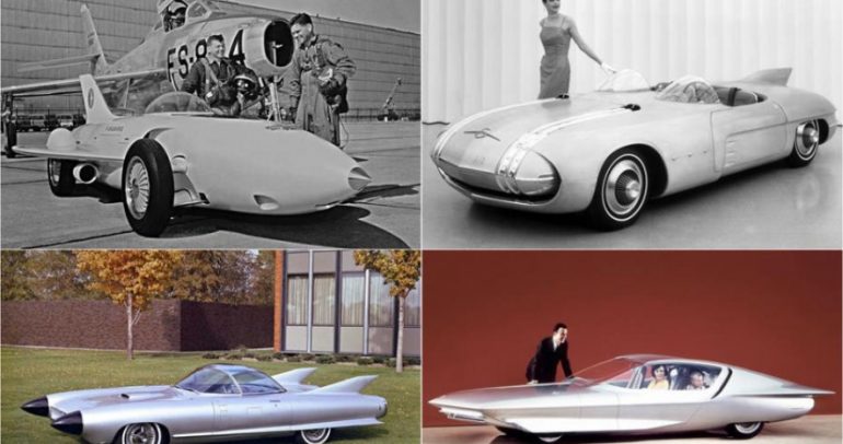 مفاهيم سيارات مذهلة من خمسينيات القرن الماضي